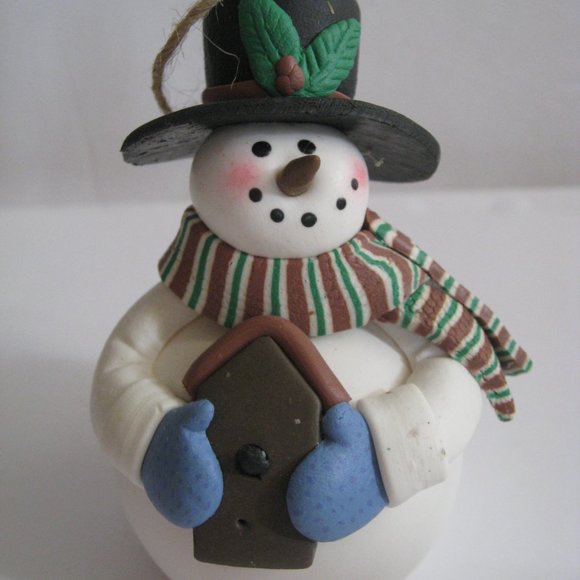 4 QVC 3.5" LED Color Changing Lighted Christmas Ornaments Snowman Penguin Santa - Picture 7 of 16